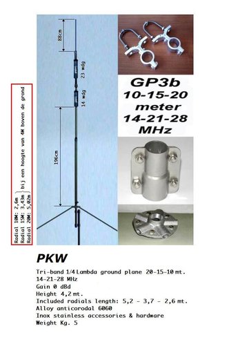 Gegevens PKW GP3b Vertical